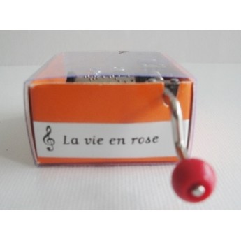 Boite à musique  La vie en rose