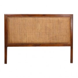 Tête de lit en raphia