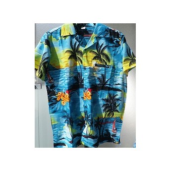 Chemise  hawaiënne lagon