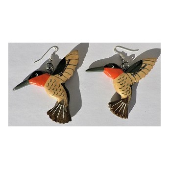 Boucles d'oreilles colibris 2