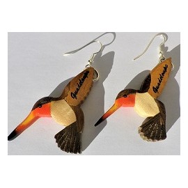 Boucles d'oreilles colibris 2