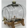 Tonneau en verre 5 litres