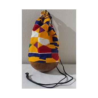 Bourse calebasse wax