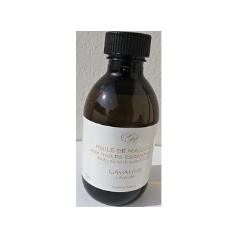 Huile massage lavande