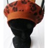Béret motif Leopard 0