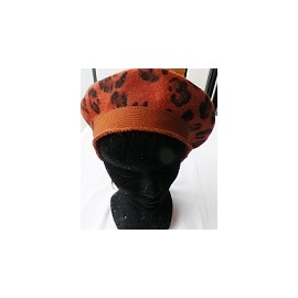Béret motif Leopard 0
