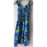Robe bleu caraïbes