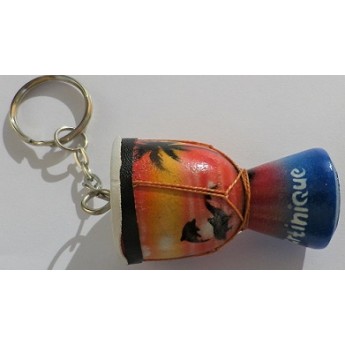  Porte clés Martinique+ Djembé
