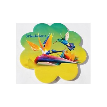 Dessous plat colibri