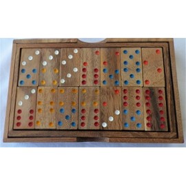 Jeu de dominos en bois