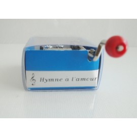 Boite à musique l'hymne à l'amour 