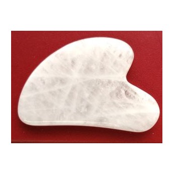 Gua sha cristal de roche