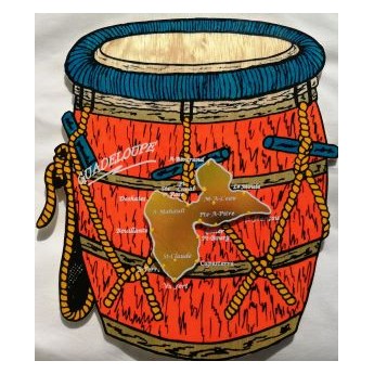 Carte gwo ka guadeloupe