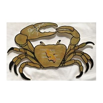 Crabe carte Martinique