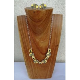 Parure Jaune/argent