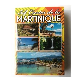 jeu de 54 cartes Martinique