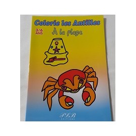 Colorie les Antilles à la plage