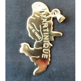 Pendentif carte Martinique