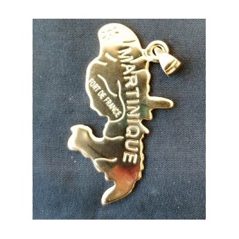 pendentif carte Martinique