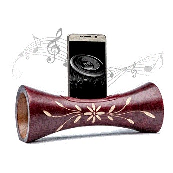 Enceinte portable fleur 20 cm