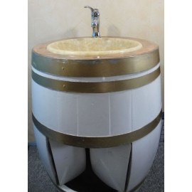 Lavabo tonneau